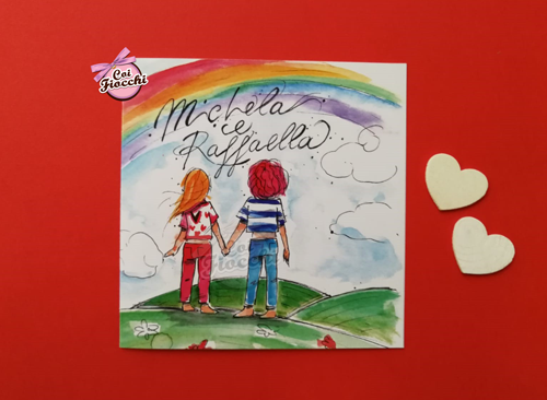disegno d'amore per coppia gay