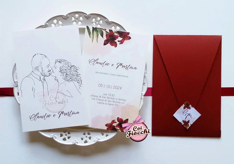 come organizzare un matrimonio: scegli partecipazioni personalizzate