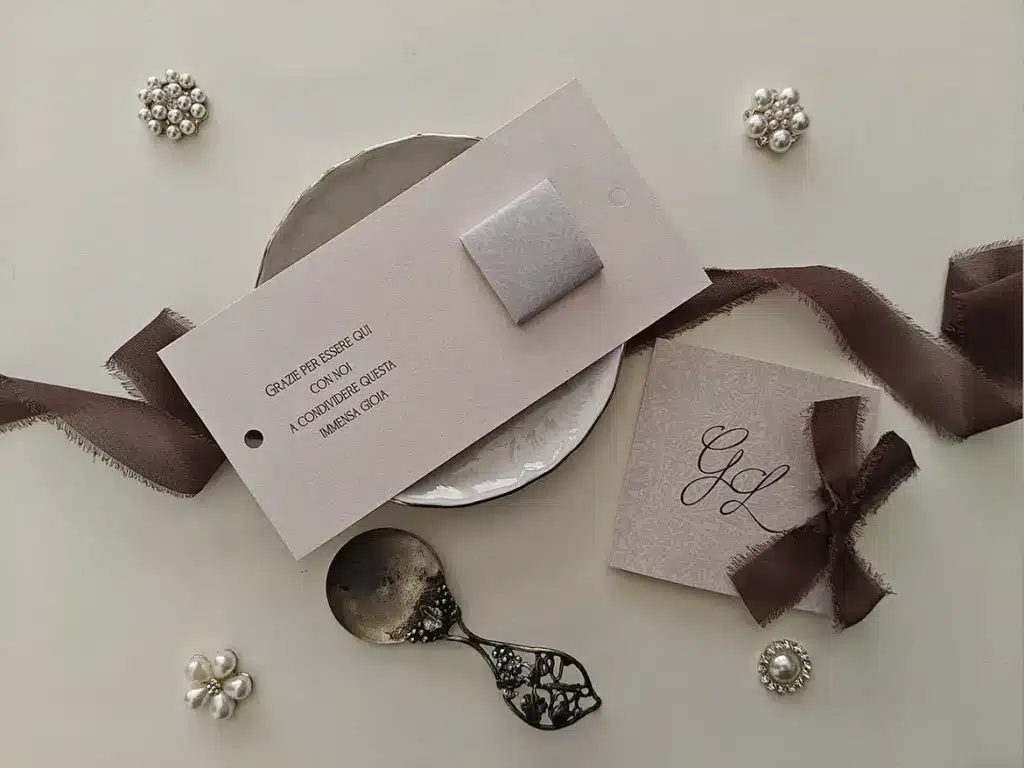 segnaposti matrimonio con cioccolatino a tema cioccolato