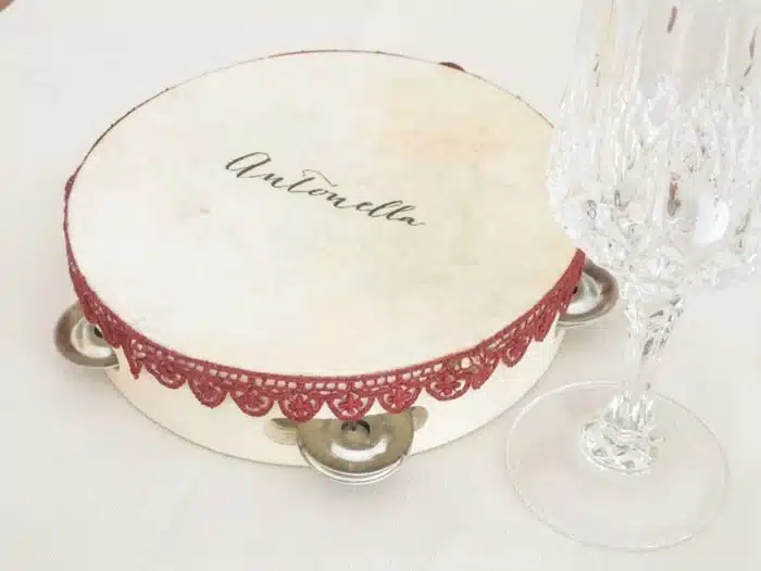 tamburello per matrimonio